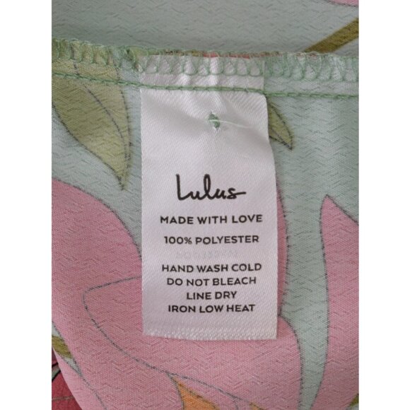 LULU'S TOTALLY TROPICAL SHIRT DRESS - Picture 8 of 8